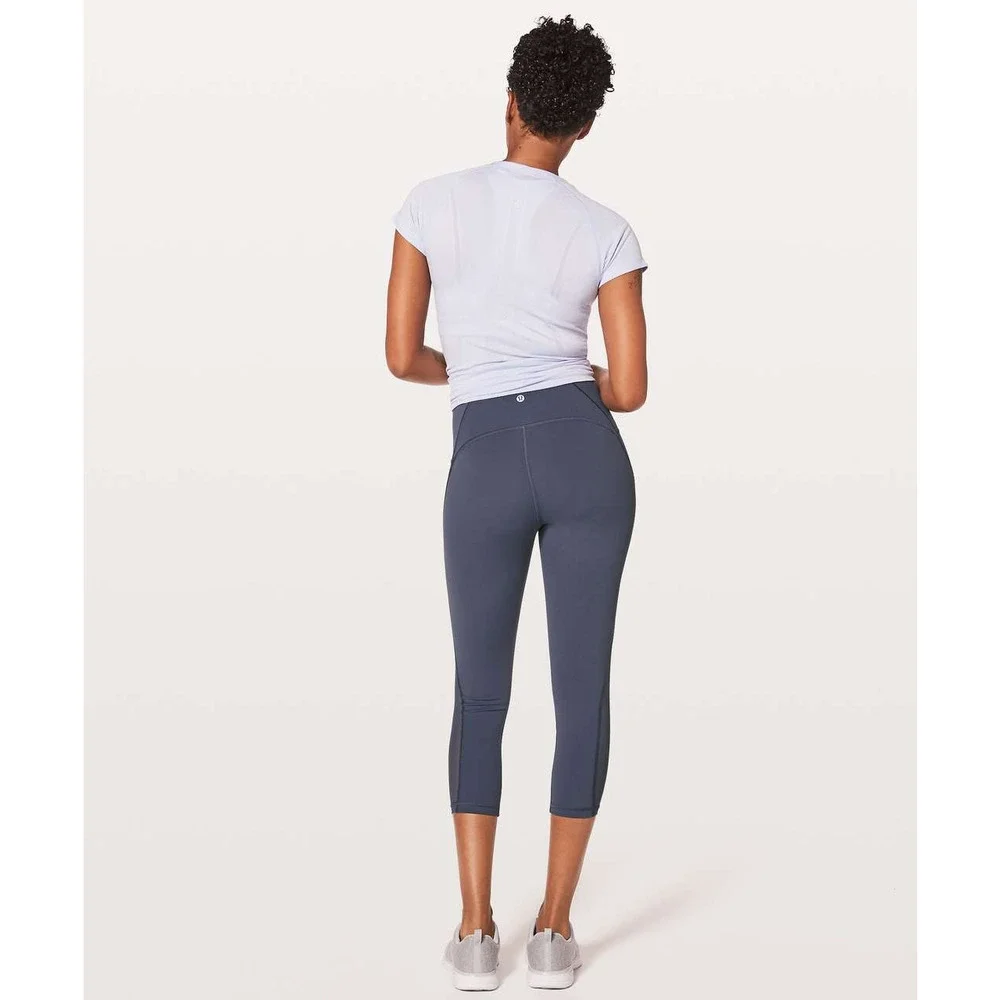 Lululemon Train Times High Rise Mesh Panel 21
